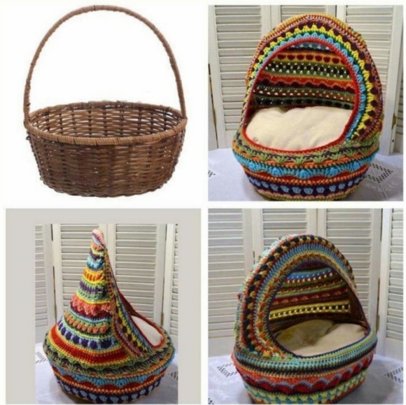 Vintage style Special cat cave, cat/dog house - Picture 4 of 7